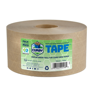 Curby Tape - Water-Activated Paper Tape